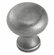 Bouvet 1530-25-012 Round Classic Cabinet Knob D:25mm P:27mm Pewter