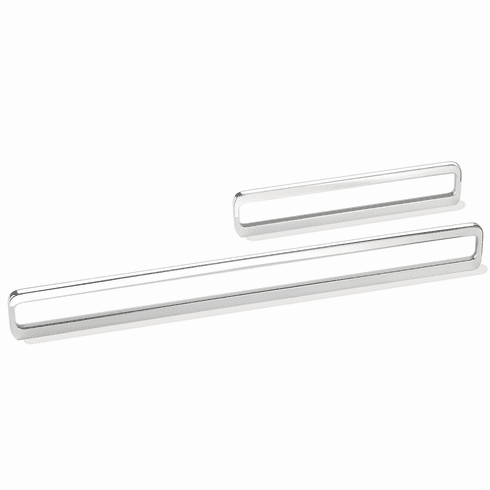 Bouvet 17685-160-044 Cabinet Pull CC:128mmL:173mm W:6mm P:36mm Satin Nickel
