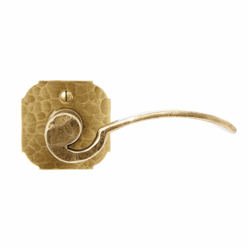 Bouvet 2251-53-029 2251 Rosette set - Complete tubular privacy set for 1 3/4" set L:130mm W:28mm P:64mm Hammered Rust