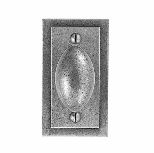 Bouvet 2354-03-007 Knob on rosette set - Privacy trim set L:65mm W:38mm P:63mm Black