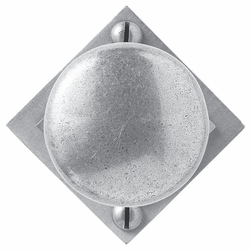 Bouvet 2356-53-012 Knob on rosette set - Complete tubular privacy set for 1 3/4" door D:57mm P:67mm Pewter