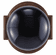 Bouvet 2391-03-079 Knob on rosette set - Privacy trim set D:52mm P:52mm Ivory Porcelaine / Rust