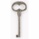 Bouvet 2555-40-006 Key L:70mm W:32mm Oxidized Black Steel
