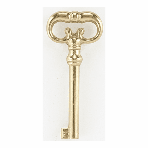 Bouvet 2652-40-001 Key L:70mm W:32mm Polished Brass