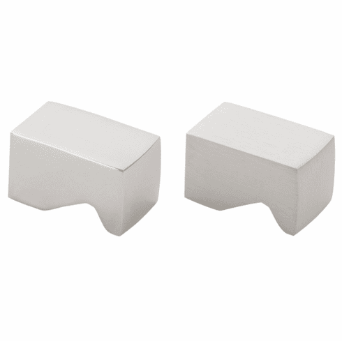 Bouvet 3192-15-066 Cabinet Square Knob L:15mm W:15mm P:22mm Mat Aluminium