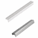 Bouvet 3400-448-066 Cabinet Pull CC:448mmL:540mm W:23mm P:23mm Mat Aluminium