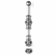 Bouvet 3803-400-012 Surface Bolt L:400mm W:16mm P:33mm Pewter