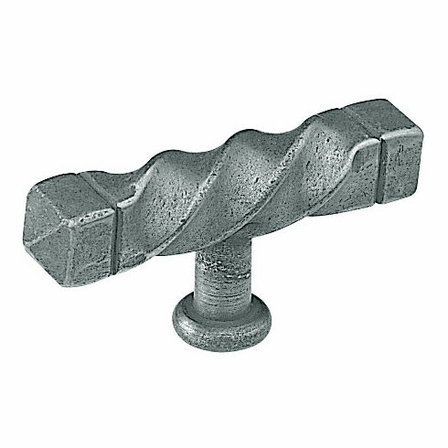 Bouvet 4020-85-007 Bourgogne Cabinet Knob L:80mm W:30mm P:35mm Black