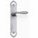 Bouvet 4035-53-012 Laprade Lever Set - Complete tubular privacy set for 1 3/4" door L:267mm W:48mm P:2mm Pewter