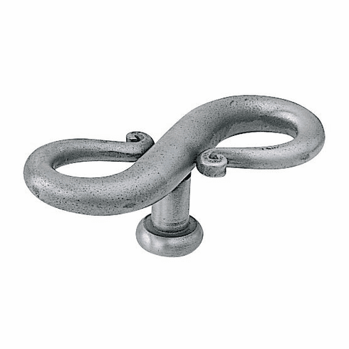 Bouvet 4100-85-007 Richelieu Cabinet Knob L:80mm W:30mm P:35mm Black