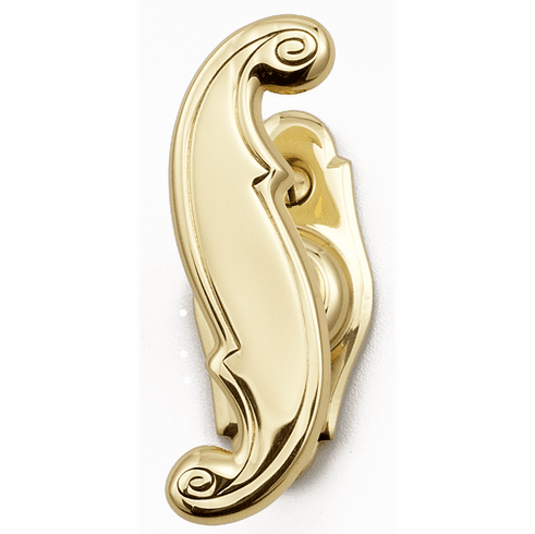 Bouvet 4110-43-056 Knob on Plate Bayeux L:95mm W:32mm P:45mm Satin Antique Brass