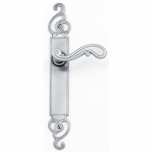 Bouvet 4110-53-007 Bayeux Lever Set - Complete tubular privacy set for 1 3/4" door L:275mm W:45mm Black