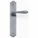 Bouvet 4160-05-012 Nervers Lever Set - Profile cylinder trim set without mechanism L:240mm W:40mm P:2mm Pewter