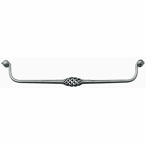 Bouvet 4343-128-007 Basket Cabinet Drop Pull CC:128mmL:148mm W:42mm P:26mm Black