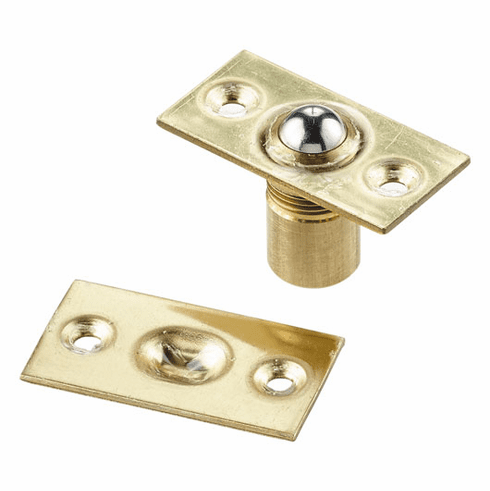 Bouvet 4345-040 Adjustable Ball Catch (small) L:40mm W:20mm Satin Chrome