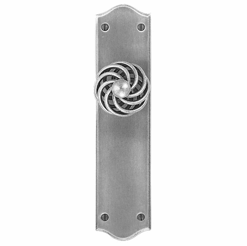 Bouvet 4400-53-012 Perigord Lever Set - Complete tubular privacy set for 1 3/4" door D:60mm P:74mm Pewter