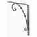 Bouvet 4410-A120-012 Shelf Support L:120mm W:14mm P:145mm Pewter