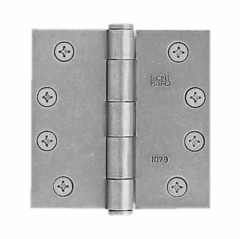 Bouvet 4500-353-007 Hinge Flat tip L:89mm W:89mm Black