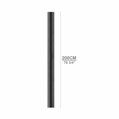 Bouvet 4557-200-012 Rod only L:2000mm W:15mm Pewter