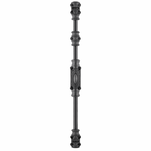 Bouvet 4559-000-007 Standard Cremone Bolt L:130mm W:38mm P:65mm Black