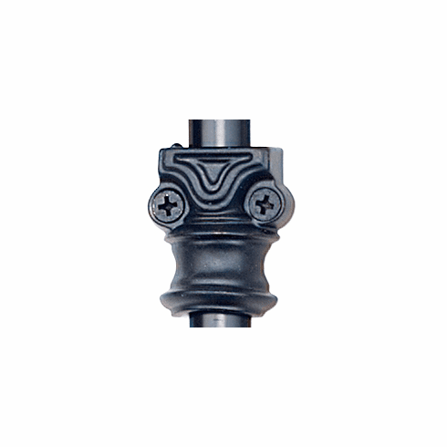 Bouvet 4559-02-012 Cremone - Supplementary extremity guide Pewter