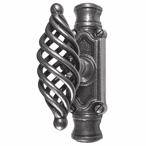 Bouvet 4559-4070-012 Cremone 4070 Knob L:130mm W:38mm P:77mm Pewter (Rod sold separately)