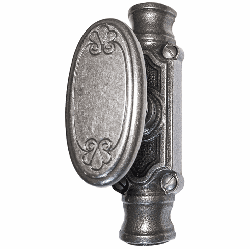 Bouvet 4559-4120-007 Cremone 4120 Knob L:130mm W:38mm P:66mm Black (Rod sold separately)