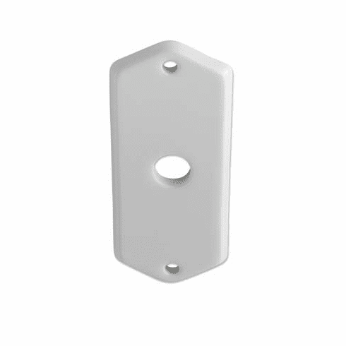 Bouvet 5600-06-008 Porcelain Back Plate L:115mm W:50mm White Porcelaine