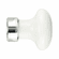 Bouvet 5600-30-062 Round Porcelaine Knob D:30mm P:35mm White Porcelaine / Pewter