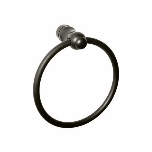 Bouvet 6102-007 Towel Ring (without rosette) Black