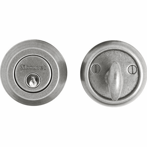 Bouvet 8301-70-012 Single cylinder Dead Bolt Backset:2-3/4" D:64mm Pewter