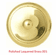Bouvet 9899-410-001 Classic Keyhole Escutcheons L:410mm W:40mm Polished Brass