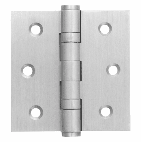Bouvet BB0991-303-001 Ball Bearing Hinge with Flat Tips L:76mm W:76mm Polished Brass