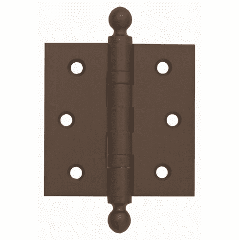 Bouvet BTBB0991-303-040 Ball Bearing Hinge with Round Tips L:76mm W:76mm Satin Chrome