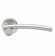Bouvet ISIS-61-01-090 Rosette set - Passage Trim Set without mechanism L:156mm Satin Stainless