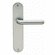 Bouvet LC-01-09-090 Lever on Escutcheon set - Complete half dummy set L:220mm W:45mm Satin Stainless