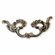 Bouvet PO-011-07 Cabinet Period Pull L:116mm W:37mm P:18mm Antique Bronze
