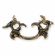 Bouvet PO-031-10 Period Cabinet Pull L:86mm W:45mm P:22mm Antique Bronze