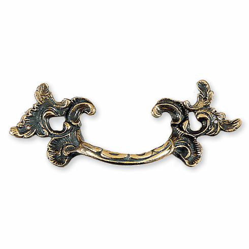 Bouvet PO-031-11 Period Cabinet Pull L:126mm W:50mm P:22mm Antique Bronze