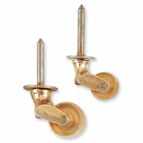 Bouvet ROTO-20 Barrel Brass Caster D:20mm Polished Brass