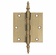 Bouvet STBB0991-404-034 Ball Bearing Hinge with Steeple Tips L:102mm W:102mm Oiled Rubbed Bronze