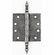 Bouvet STBB1079-404-007 Ball Bearing Hinge with Steeple Tips L:102mm W:102mm Black