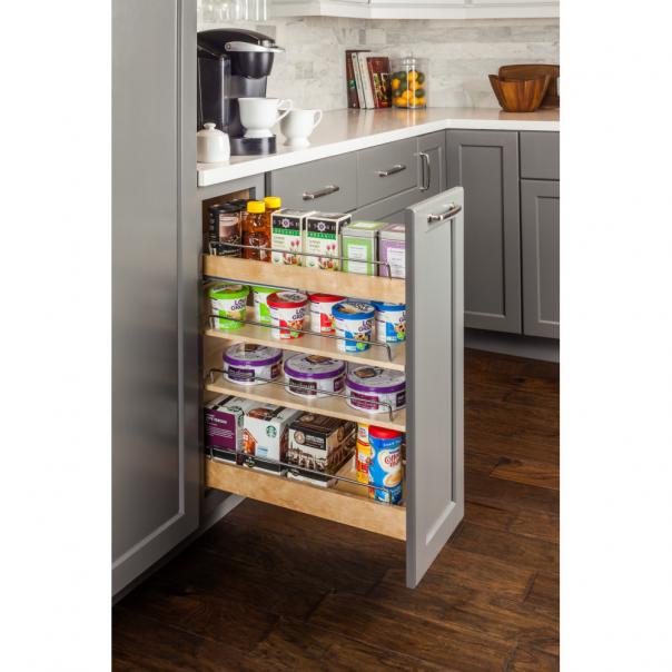 Base Cabinet Pull Out Spice Rack Pull-out Storage Cabinet Pull-out
