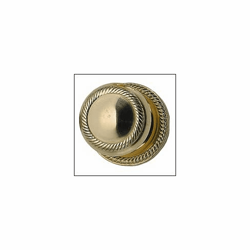 Brass Accents D06-K010 Door Knob and Rose Knob size: 2-1/4", Rose size: 2-5/8", Projection: 2-1/4", Bore: 2-1/8"