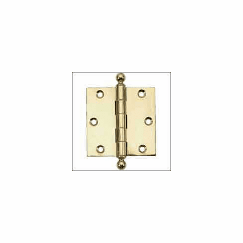 Brass Accents H07-H8740 Ball Tip Hinge 2" x 2"