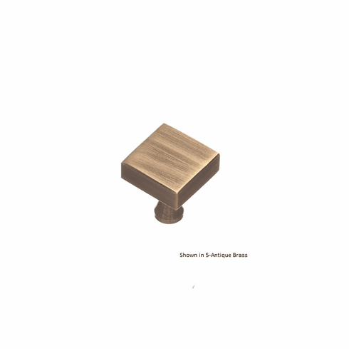 Colonial Bronze #120 1" Square Knob