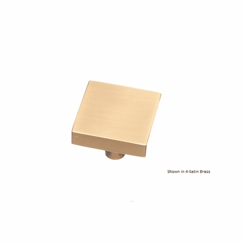 Colonial Bronze #122 1 1/2" Square Knob