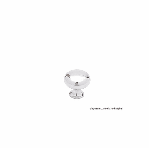 Colonial Bronze #124 1 1/8" Dia. Knob