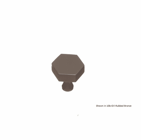 Colonial Bronze #130 1" Hex Knob