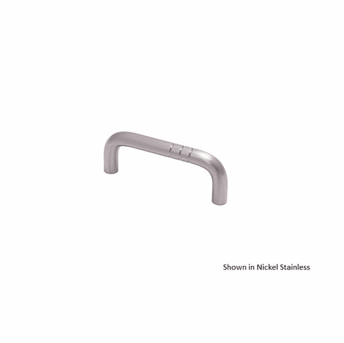 Colonial Bronze #258 3/4" Dia. ringed pull 6" CC